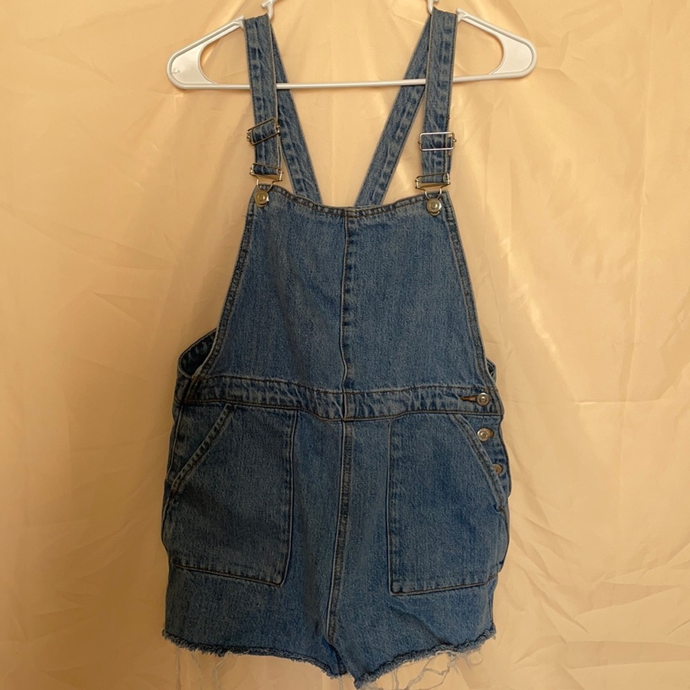 TopShop Moto Petite Short Overalls